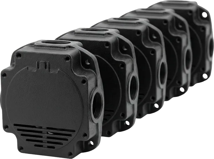 Endüstriyel 3D baskı teknolojisi ile üretilmiş, hassas yüzeyli prototip parça örneği.