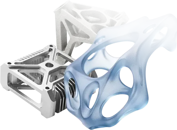 Rapid Prototyping and Industrial 3D Printing Industrial rapid prototyping examples with complex geometries using SLA, SLS, and FDM technologies.