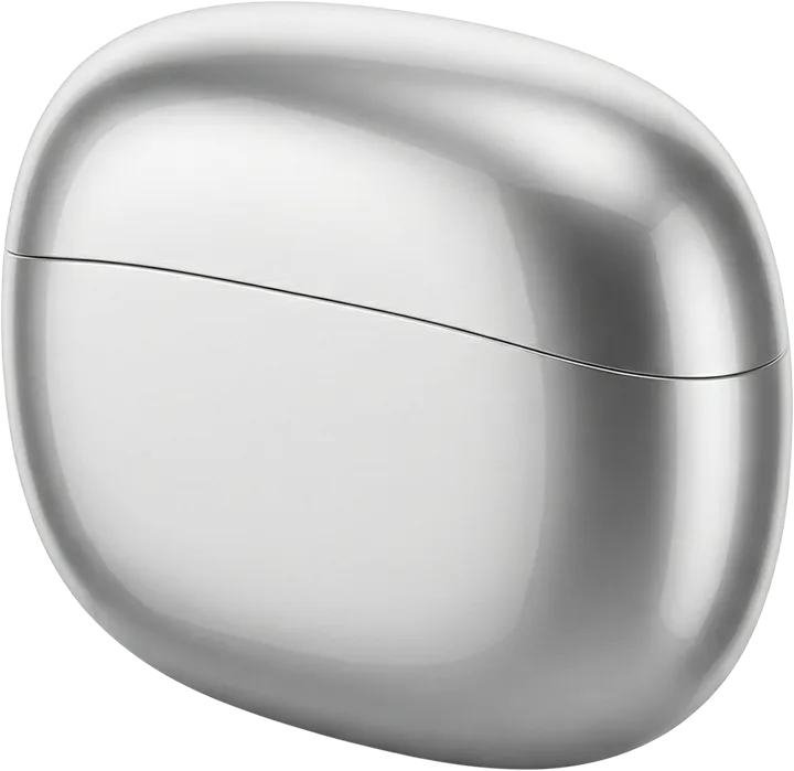 visual-prototyping-painted-aesthetic-model-earbuds-case Renk ve doku doğrulaması için boyanmış, yüksek yüzey kalitesine sahip estetik kablosuz kulaklık kutusu modeli.